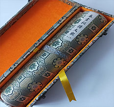 勉县书画装裱案例